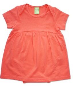 Sustainable Infant Baby Clothes-Pink Sustainable Baby Dress