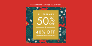 When do Hanna Andersson have Sales?-Black Friday sales Banner Image.