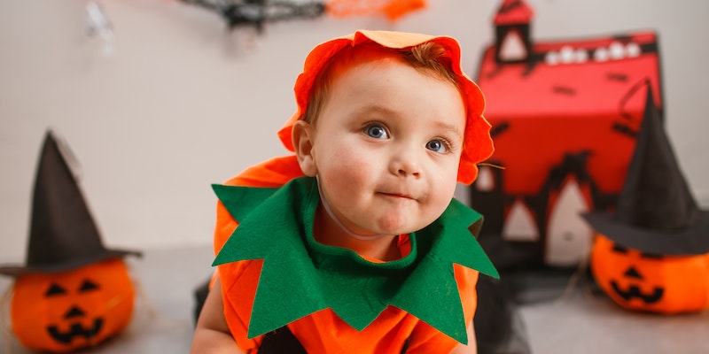Baby Halloween Costumes in Australia-Baby in cute Halloween outfit.