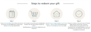 Is Amazon the best baby gift registry in Australia?-Overview from the steps to follow to access the free baby gift.