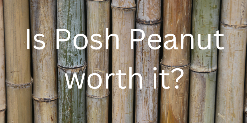 Is Posh Peanut worth it. Image of Bamboo cut in the same size.